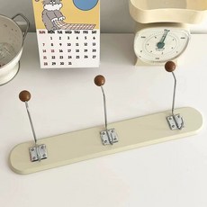 원목 우드 옷걸이 코트랙 미니 벽 행거 스타일 튼튼한 엔틱한, F. 젖을 섞은, F. 젖은 색