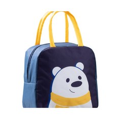 타닥 캐릭터 보냉가방 휴대용 도시락 가방 보온 보냉백 런치백, 7L, a네이비