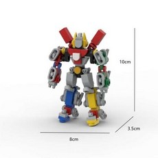 미니 Q버전 기갑 로봇 모니터맨 에반게리온 조립 호환 블록, 1개, AD