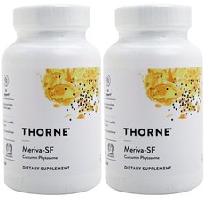 Thorne 薑黃素磷脂複合膠囊 1000mg, 120顆, 2罐