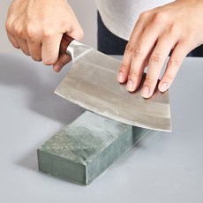 A ultra-fine natural sharpening stone of 5000 mesh is used for various kitchen and outdoor woodworki, cyan, 1개