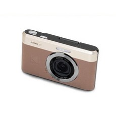 KODAK 柯達 PIXPRO 翻轉螢幕數位相機 1300萬畫素 180度翻轉螢幕 輕巧便攜, 棕+64G, c1