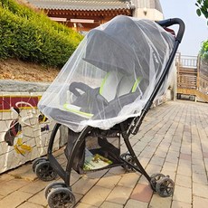 스탠다드 유모차모기장 화이트, 없음