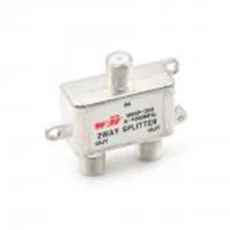 홈오디오 장비 동축 케이블 분배기 2방향 TV 수신기 신호 분할 안테나 위성, 01 silver