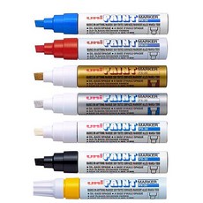 三菱UNI PX-30 粗字方頭油漆筆 4.0-8.5mm, 1個, 金