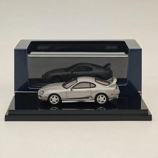 11458089 다이캐스트 미니어처 모형 모델 Hobby HJ64 1/64 스케일 RZ JZA80 순정 커스텀 사양 액티브 스포일러가 장착된 HJ643042 시리즈 모델카 컬렉, HJ643042S