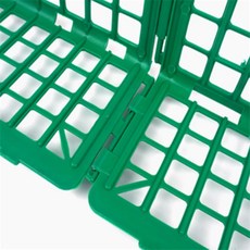 월리샵 망사형 칸막이 1P 책장칸막이, 녹색