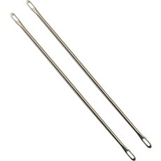 형제 뜨개질 기계용 NX 가든 2pcs 더블 트랜스퍼 니들 KR-830 KR-838 KR-850 길이 9cm