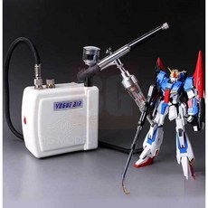 프라모델 페인팅건 공기 압축 건담 컬러 전동 작업건, 1개, 1. 화이트펌프  (에어브러쉬제외)