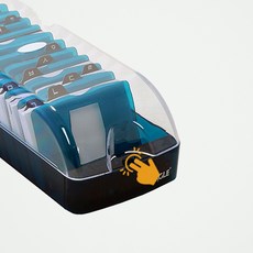 대형 명함통 색상랜덤 1개 명함지갑 문서정리함 강템