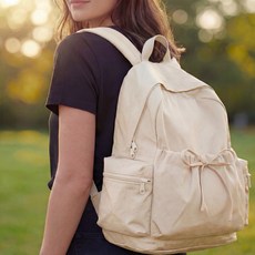 엔루즈 데일리 기저귀가방 백팩 방수 가벼운 대용량, 아이보리