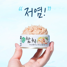 남쪽바다 원래참치 국물까지 다먹는 저염 참치캔, 100g, 6개