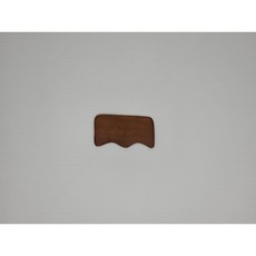 [YJ 우드랩] 천연 옻칠 나무 괄사 마사지기 우드 바디 지압기 단품 1개, 빗 괄사