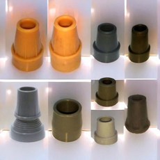 편안한 노바진성 보행보조지팡이용 (워커고무/내경25mm) 어르신지팡이 노인지팡이 고령자용지팡이 의료용지팡이, 1개