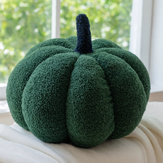 빅무드 호박쿠션 소파쿠션 인테리어 지름 35cm, 딥그린