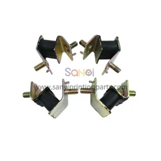 공냉식 디젤 발전기 178F186F188F192F 3KW 충격 흡수 시트 고무 쿠션 발, 01 1 Set