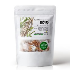 늘해찬 볶은 국산 황기차 티백 황기티백 삼각티백 대용량, 1g, 50개입, 1개