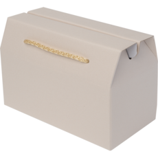 주호팩 끈손잡이 다용도 선물상자 02-0 (300x154x130), 50개, 웜그레이