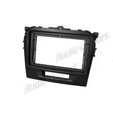 鈴木 VITARA 安卓框 平光黑 百變框 線組 16-19年 9吋安卓機面板, 鈴木專用線