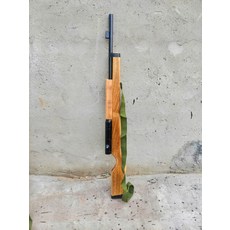 무대 공연용 목재 소품 총 공연 대여, 1개, E_나뭇결 75cm