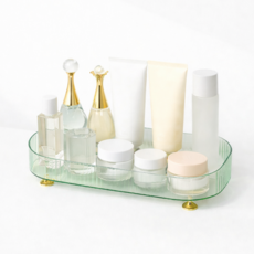 익스오더 라이트 럭셔리 데스크 다용도 수납 정리함 트레이, 1개, 그린