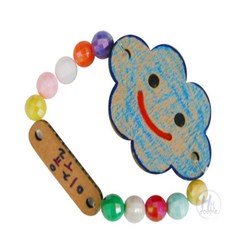 더블H샵 비즈팔찌 만들기 구름