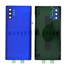 [관부가세포함] 삼성 갤럭시 노트 10/노트 10플러스 뒷면 커버 유리 배터리 도어 카메라 렌즈, Note 10+ Blue (400-410-482-NS)