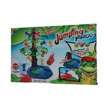 彈跳青蛙遊戲 彈射青蛙 親子互動玩具 手眼協調訓練 兒童益智遊戲, 1個, Multicolor