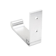 알루미늄 접는 후크 벽 문 옷 코트 모자 가방 옷걸이 주방 욕실 녹슬지 않는 수건 걸이 접이식, 6. Silver Type B, 1개