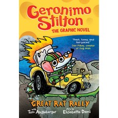 (영문도서) The Great Rat Rally (Geronimo Stilton Graphic Novel #3) 3 Hardcover, Graphix, English, 9781338729382