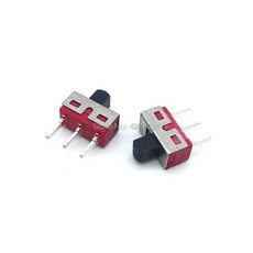 2pcs Q15 슬라이드 스위치 TS 13 3pin 2 토글 ON 3A 250V/6A