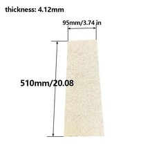 배기 촉매 컨버터용 초고온 절연 담요 내구성 코튼, 1. 1pcs 510-95mm, 1개
