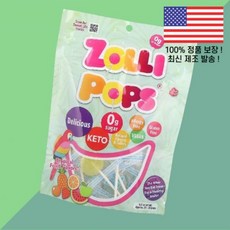 졸리팝스 더 클린 티스 팝 트로피컬 과일 후루츠 약 23 25개입 5.2온스 Zollipops The Clean Teeth Pops Tropical Fruit Approx. 2, 졸리팝스 더 클린 티스 팝 트로피컬 과일 후루츠 약 2