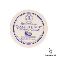 CONQUEST 英國 泰勒 Taylor of Old Bond Street Coconut 椰子刮鬍膏, 1個