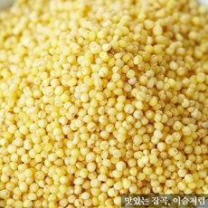 이슬처럼 수입산 찰기장 (2024년산) 중국산 노란좁쌀, 1개
