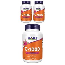 NOW Foods C-1000 錠, 3個