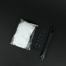 자동차 먼지 브러쉬 핸들1+리필2입 먼지제거기, 1개