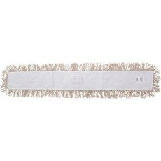 유니산 보드워크 1348 산업용 먼지 걸레 머리 하이그레이드 코튼 48w x 5d 흰색, 유니산 보드워크 1348 산업용 먼지 걸레 머리 하이그