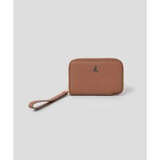 [국내백화점 매장정품] 빈폴 BEANPOLE ACCESSORY 체크 지퍼돌이 지갑 - 브릭 BE61A4M02C 126047