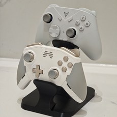 雙層遊戲手柄收納支架，兼容PS5、Xbox、Switch Pro、八位堂, 黑色, 1個