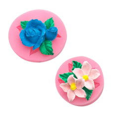 [드그라쎄] 리얼 로즈 & 제비꽃 실리콘 몰드, 리얼 제비꽃