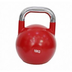 도색 아연 도금 강철 케틀벨 헬스기구 피트니스 중량 트레이닝 홈트용, 1개, 6kg, 8_레드 6kg