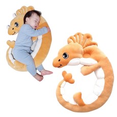 아꼬모베베 애착 바디필로우 짱구베개 공룡, 1개