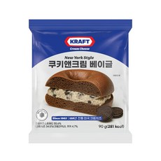 뉴욕 스타일 쿠키앤크림 베이글 90g x 3개