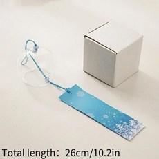 일본 바람 차임 수제 사쿠라 종소리 정원 장식 야외 유리 Furin 벽 홈, [16] S14 wind chimes