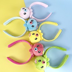 아기 문어 인형 동물 머리띠 생일 파티 놀이공원 행사, 분홍