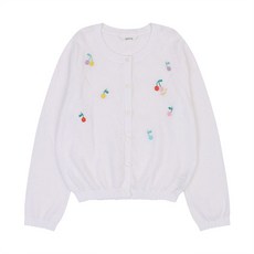 아가방 로잔자수가디건 O WHITE 01S321452