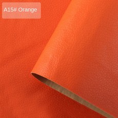 차량용테이블 시트백테이블 카시트트레이 자체 접착 인조 가죽 DIY 수리 패치 50x50CM 소파 가구 테이블, 15 Orange yellow