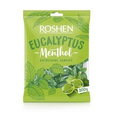 로센 Roshen 멘톨 유칼립투스 캔디 200g, 1개