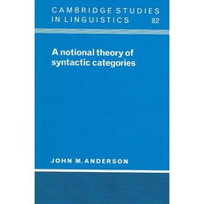 A Notional Theory of Syntactic Categories, Cambridge University Press